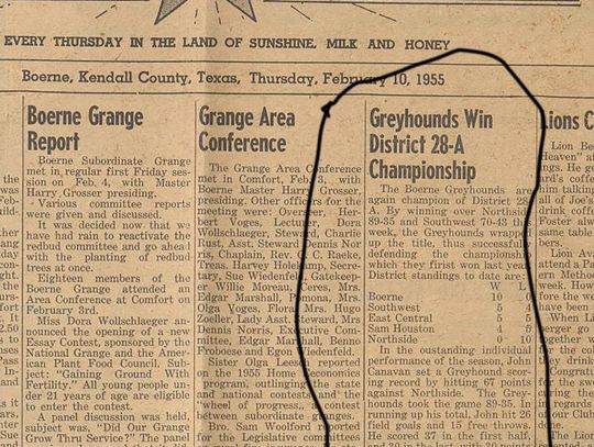 70 years ago this past spring, John Canavan scores 67 points for the Hounds in a boys basketball game
