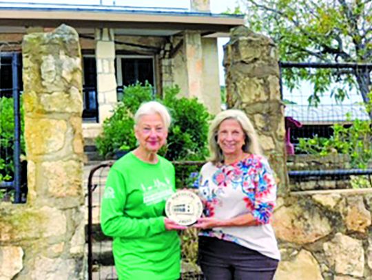 Acknowledging historic home preservation