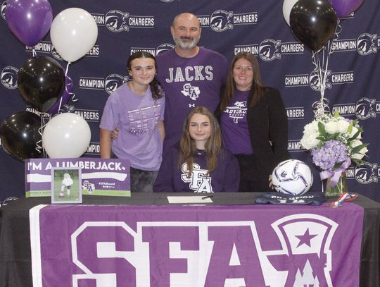 Arendall signs with Stephen F. Austin State University