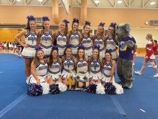 BHS cheerleaders compete at summer camp