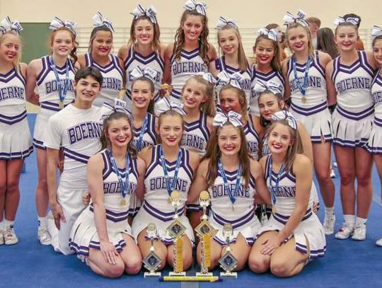 BHS cheerleaders shine at UCA camp