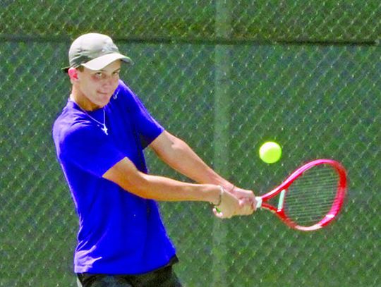 BISD tennis teams in action last weekend
