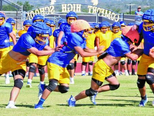 Bobcat football squad hosts inter-squad scrimmage