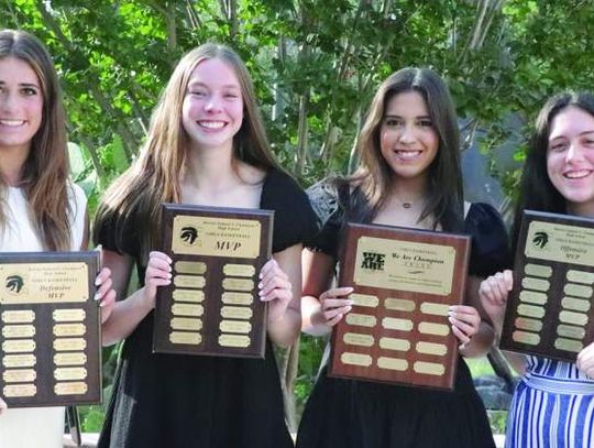 Boerne Champion Girls Basketball Award Winners