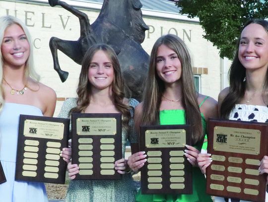 Boerne Champion Girls Basketball Awards Ceremony