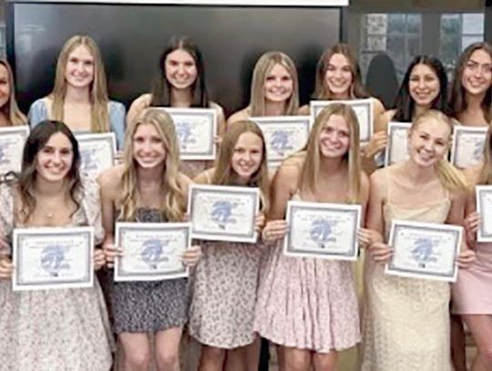 Boerne Champion Girls Soccer Awards Ceremony