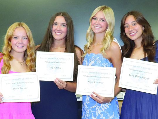 Boerne Champion Softball Awards Ceremony