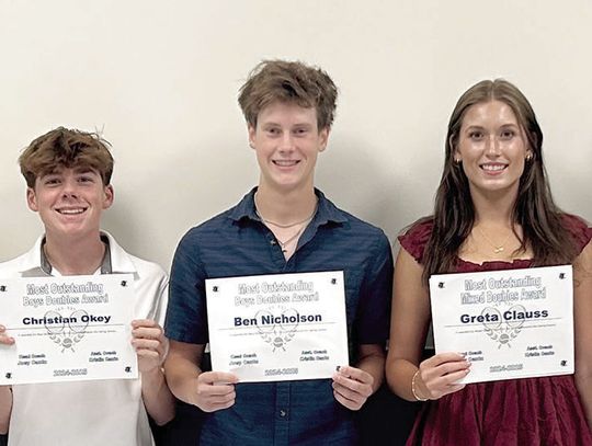 Boerne Champion Team Tennis Awards Ceremony