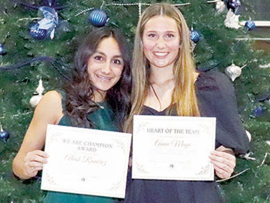 Boerne Champion Volleyball Sub-Varsity Award Winners