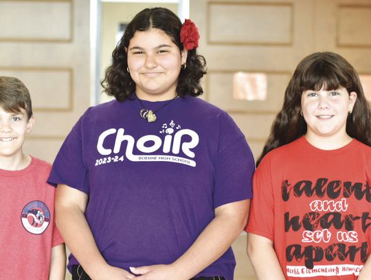 Boerne choral students selected for national choirs