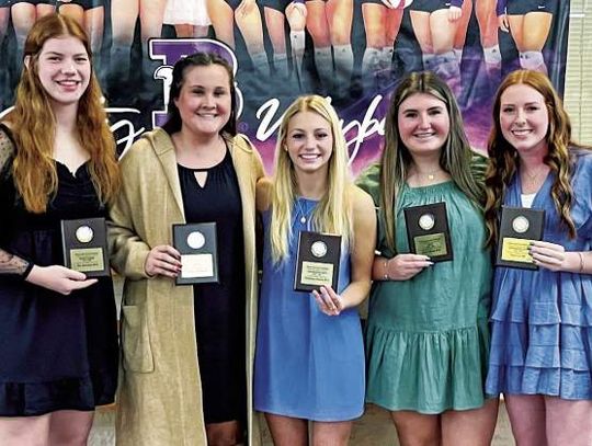 Boerne High Volleyball Awards Ceremony