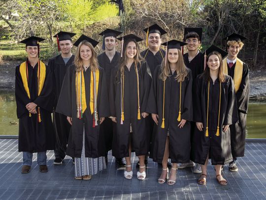 Boerne Homeschool Class of ‘26 graduates