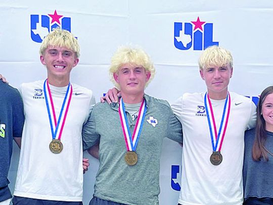 Boerne ISD athletes earn two bronze medals at state tennis tournament