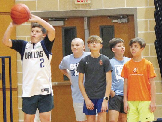Boerne ISD Boys Basketball Camp 2025