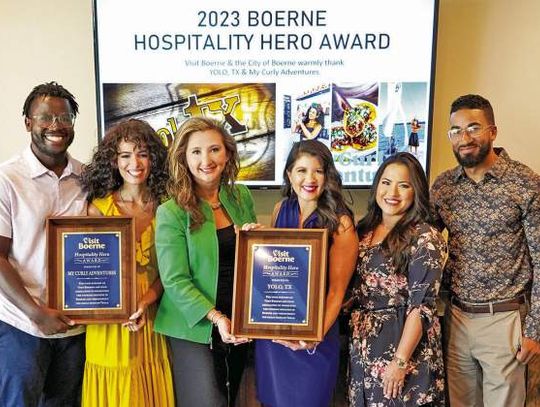 Boerne presents Hospitality Hero Awards