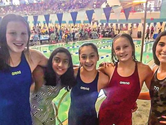 Boerne’s Aqua Swift Aquatics squad competes at TAGS championship meet