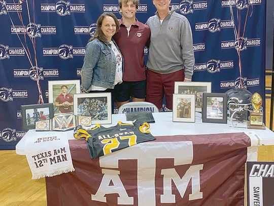 Bolli signs with Texas A&M University