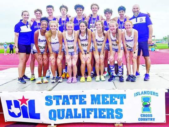 Both BHS running teams state bound