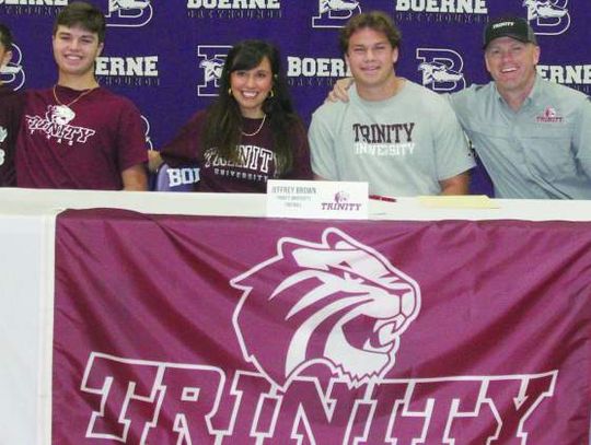 Brown signs with Trinity University