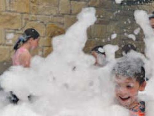 Bubbles head to toe