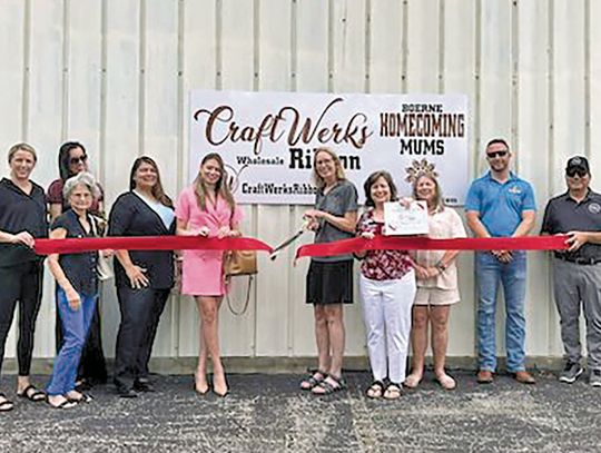 Chamber helps Craftwerks (cut) Ribbon