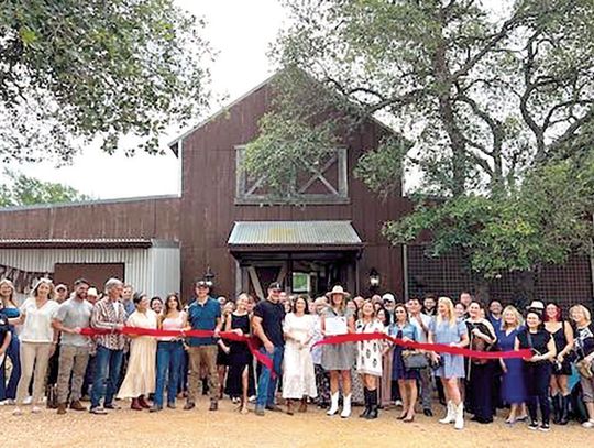 Chamber helps Von Erich Ranch open Ironwood Barn