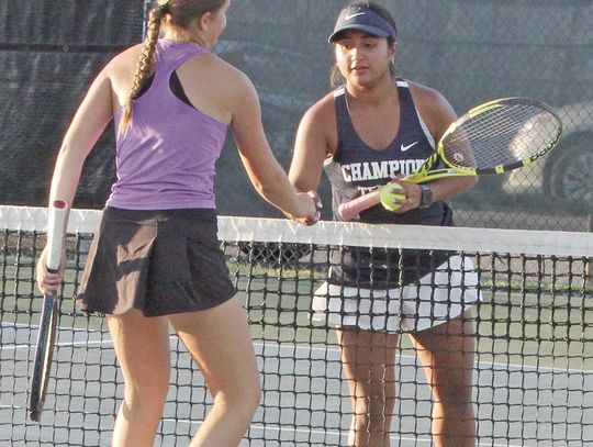 Champion, BHS tennis teams breeze through first two rounds, meet in third round Tuesday