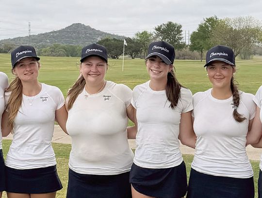 Champion boys, girls compete at district golf tourney