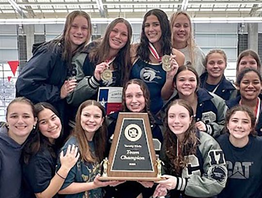 Champion Chargers make splash at district swim/dive meet