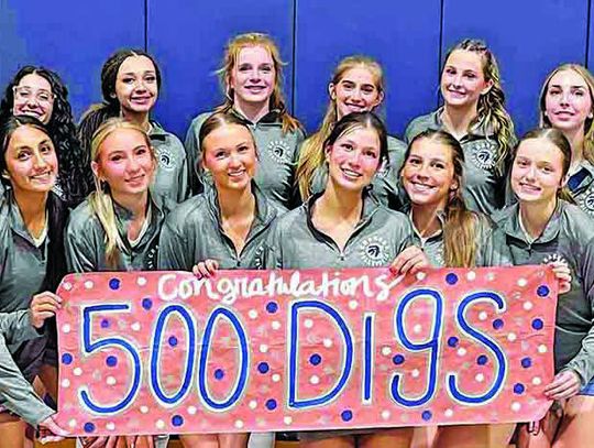Champion’s Perez records 500th dig