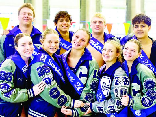 Champion swimmers sweep at district meet