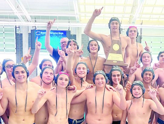 Champion water polo wins second straight regional title