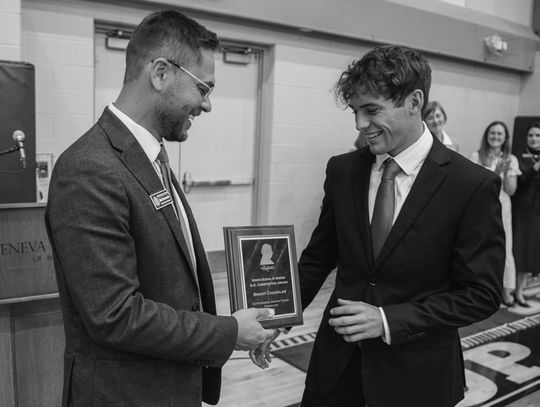 Chandler’s ‘Fission Impossible’ thesis tops among Geneva seniors