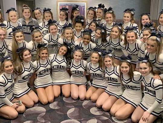 Charger cheerleaders shine at state competition