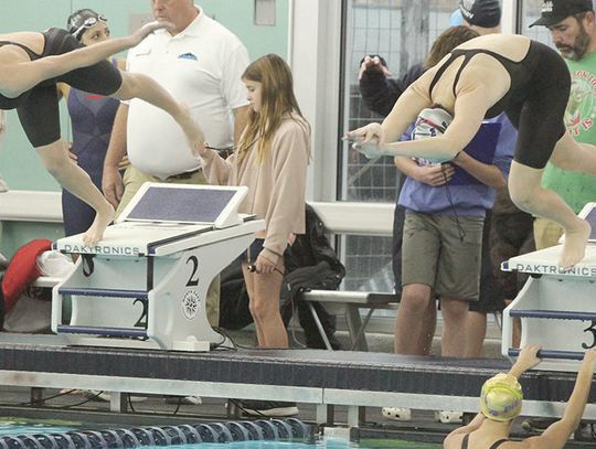 Charger swimmers get in final tune up before district