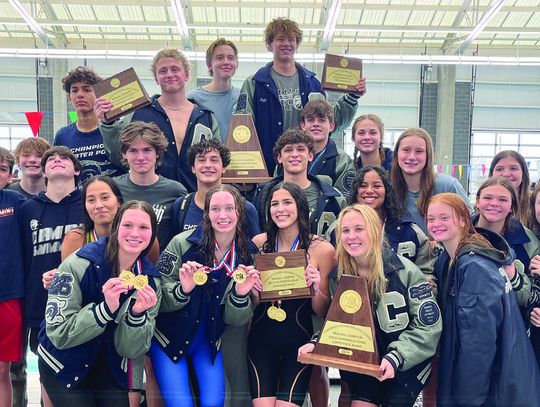 Chargers boys, girls sweep regionals, headed to state swim and dive meet