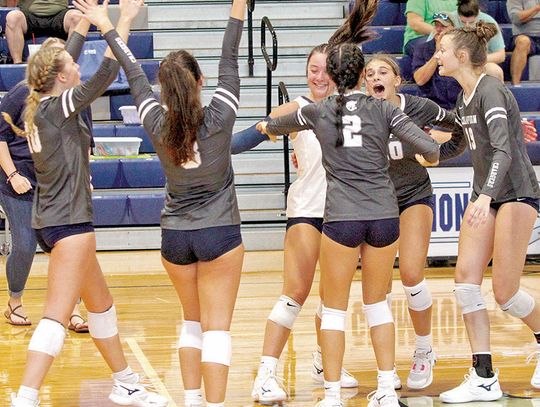 Chargers have five volleyball players named all-district