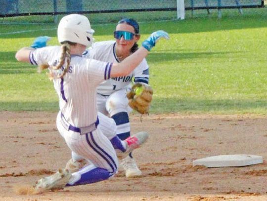 Chargers notch first softball win over Greyhounds