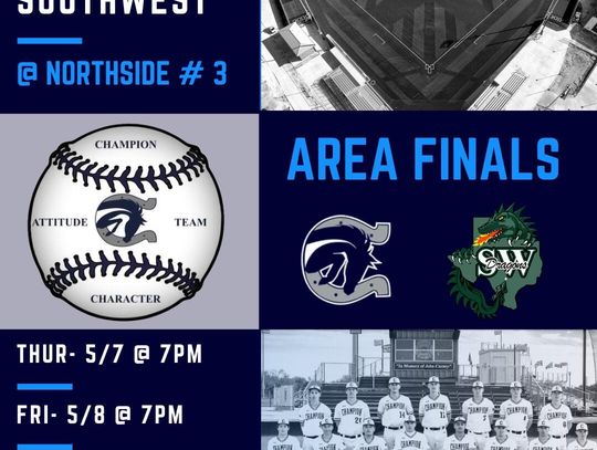Chargers play Southwest Dragons in second round of 5A baseball playoffs; Comfort plays Game 3 Monday