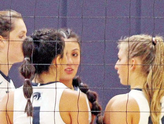 Chargers put away Patriots in straight sets