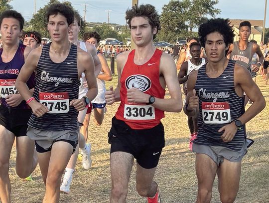 Chargers race at Hays XC Invite