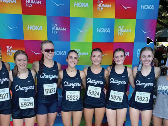 Chargers turn in top-five finishes  at HOKA McNeil XC Invite