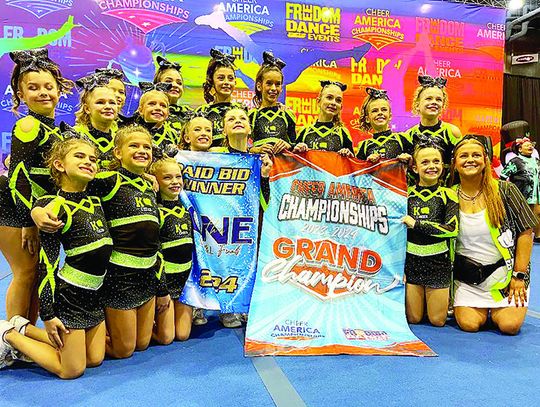 Cheer teams crowned champions, headed to Finals