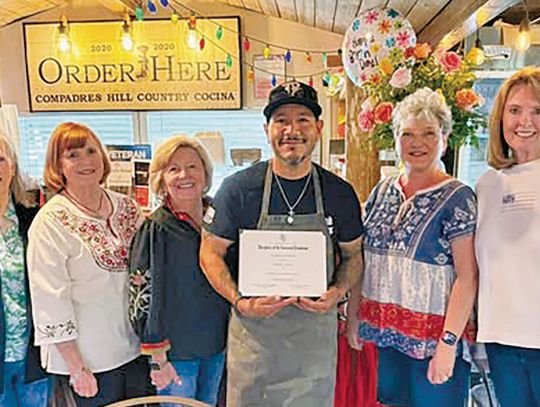 ‘Chef Mark’ receives Community Service Award