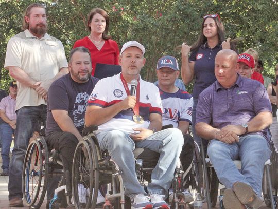 City of Boerne helps Tabansky celebrate gold medal