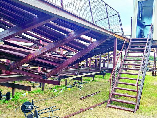 City receives initial fair collapse report