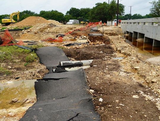 City speeds up work on flood-damaged Adler Road