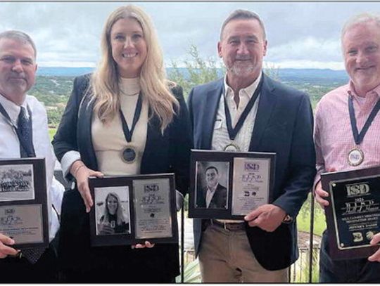Class of 26 gets inducted into Boerne ISD Athletic Hall of Honor