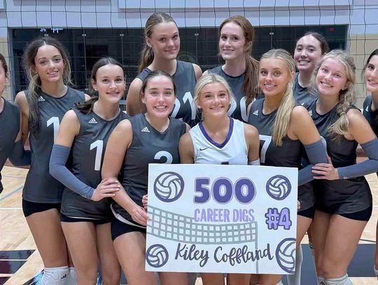 Coffland records 500th dig