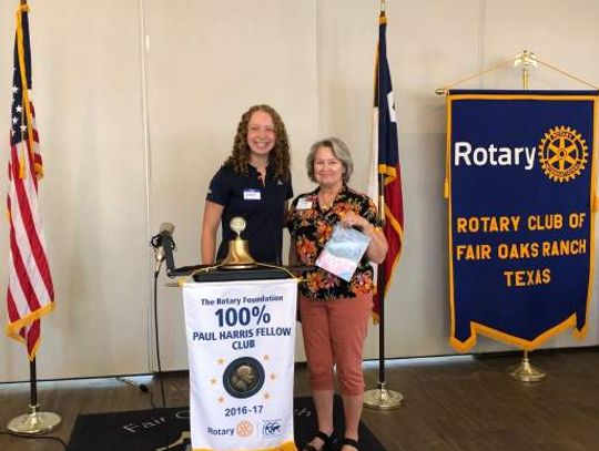 College golf phenom addresses FOR Rotarians